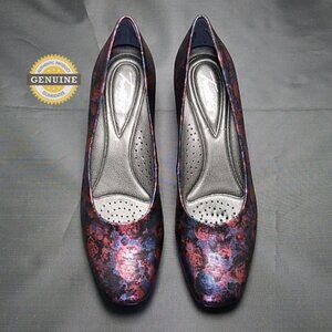 Trotters Leather Wedge Slip-Ons - Lauren